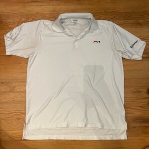 Adidas ClimaCool White Golf Polo Size XL